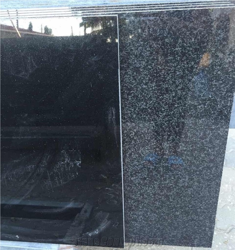 Shades Of Black, Tanganyika Black Granite Blocks