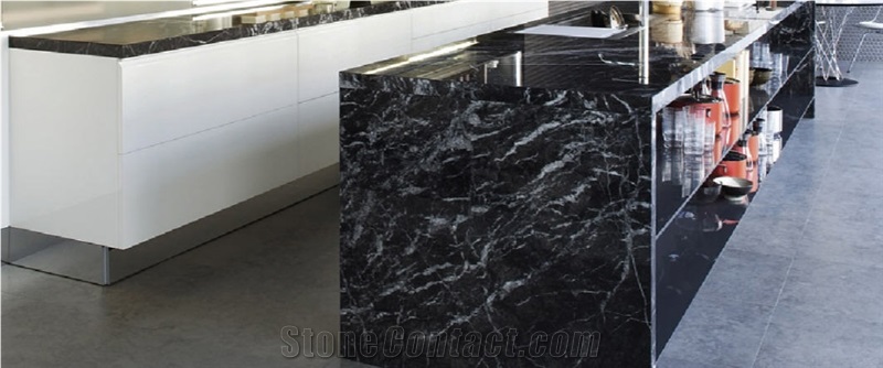 Via Lactea Granite Kitchen Island Countertop