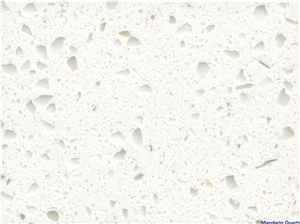 Iced White Artificial / Engineered Quartz Stone Tile & Slab with White Sparkling Crystal Materials, Comes in Prefabricated or Polished with High Gloss and Hardness Iced White Artificial / Engineered Quartz Stone Tile & Slab with White Sparkling Crystal Materials, Comes in Prefabricated or Polished with High Gloss and Hardness
