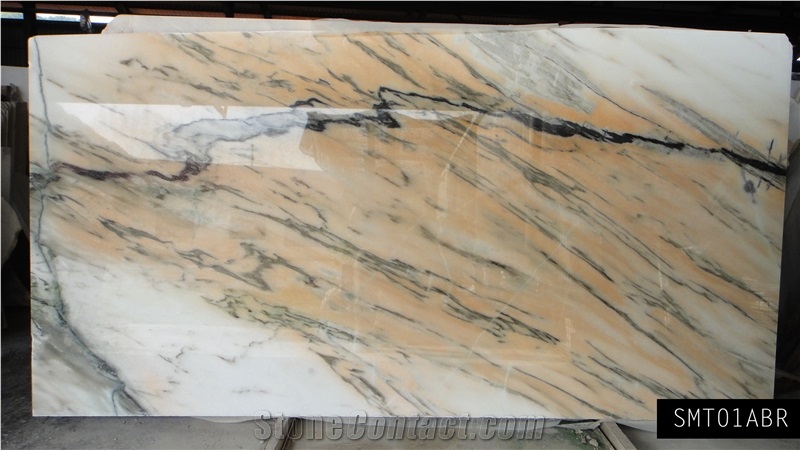 Allstone Batik Rosa Marble Slabs & Tiles, Pink Polished Marble Floor Covering Tiles
