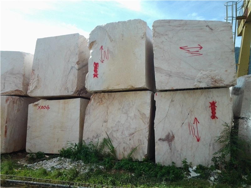 Lanno Pink Marble Blocks