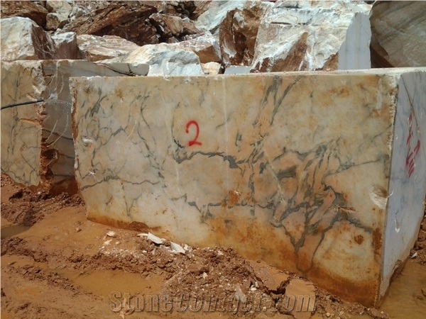 Tiger Skin Marble Blocks, Pink Marble Blocks