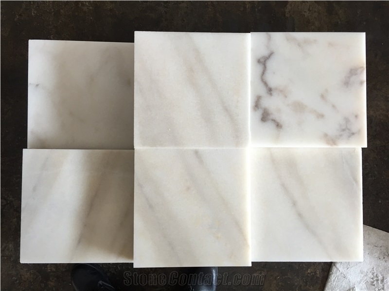 White Marble Flooring and Wall Tiles, Water Line Marble Tiles & Slabs, Polished Floor Covering Tiles
