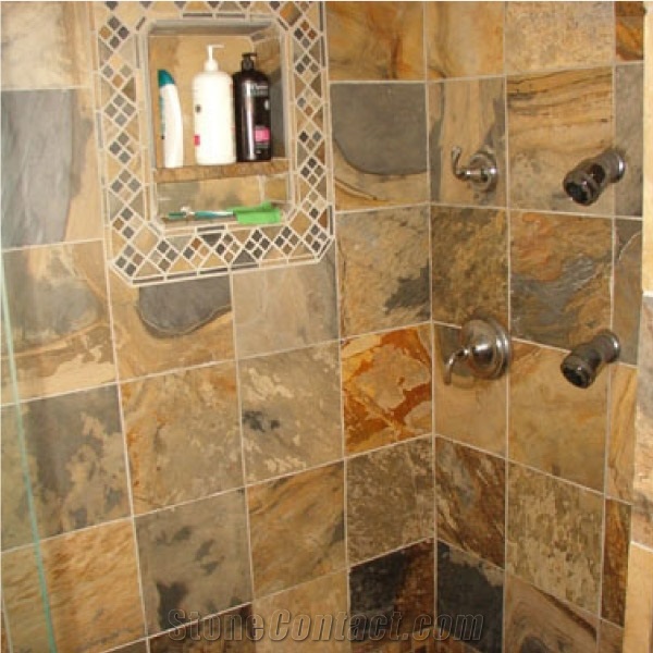 Sahara Red Slate Wall Tiles