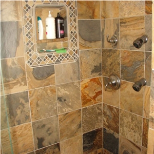 Sahara Red Slate Wall Tiles Sahara Red Slate Wall Tiles