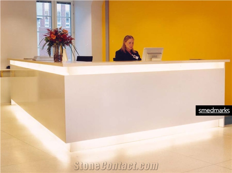 High Quality Custom Made Reception Desk in Dubai