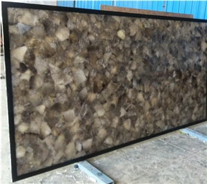 Smoky Quartz Semiprecious Slabs