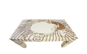Custom Made Marble Table Fish
