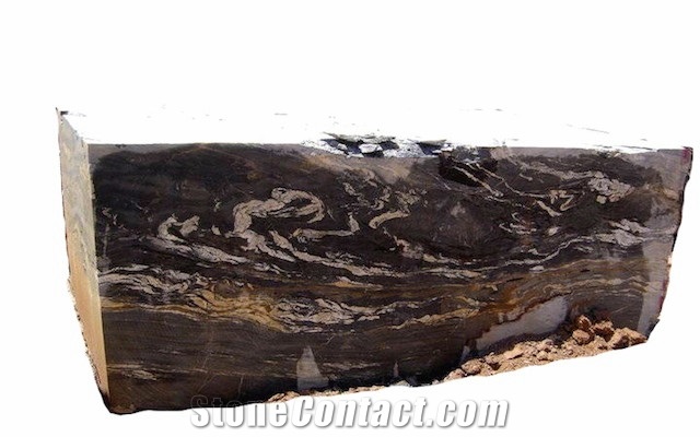Golden Night Marble Blocks