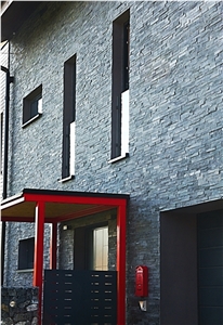 Black Slate Exterior Wall Cladding