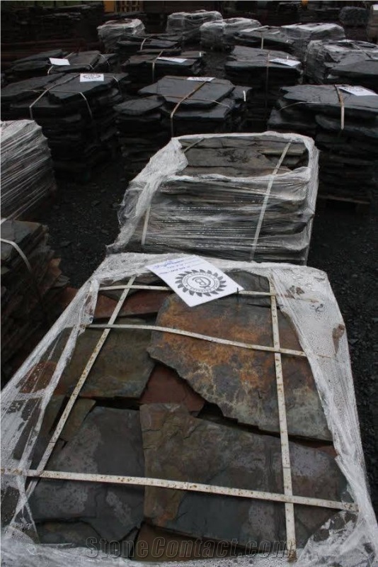 Cerne Bridlice Flagstone for Landscaping Projects