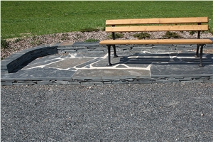 Grey Slate Jivova Bridlice Flagstone Garden Pavements