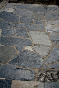 Grey Slate Jivova Bridlice Flagstone Garden Pavements