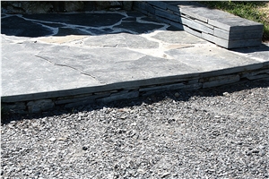 Grey Slate Jivova Bridlice Flagstone Garden Pavements