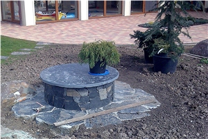 Grey Slate Jivova Bridlice Flagstone Garden Pavements