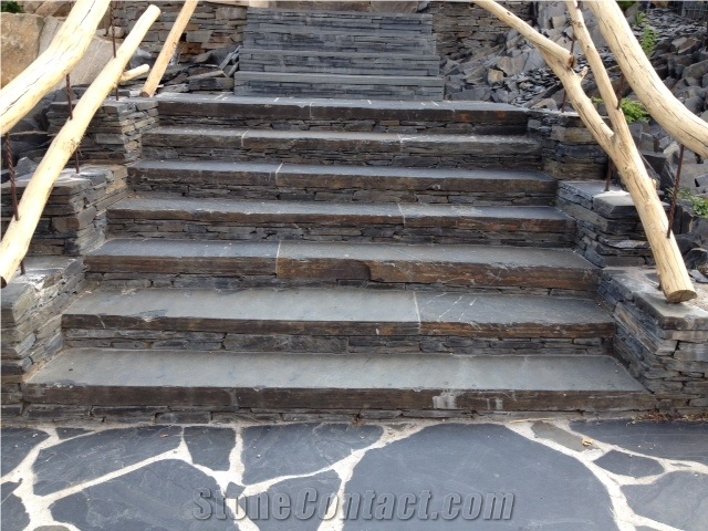 Jivova Bridlice Slate Stairs