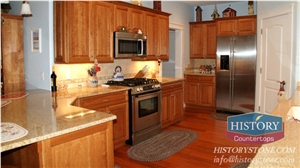 Hg008-Golden-Yellow-Granite-Countertop-Granite-Bathroom Countertop