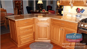 Hg008-Golden-Yellow-Granite-Countertop-Granite-Bathroom Countertop