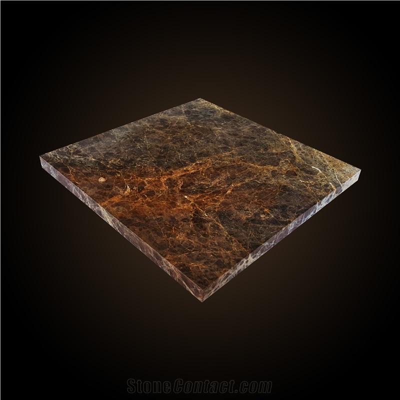 Pasha Brown Marble ,Dark Emperador Marble Tiles And Slabs