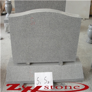 Bacuo White,Balma Grey,Padang Light G603 Granite Headstones, Western Style Monuments, Single Custom Tombstone
