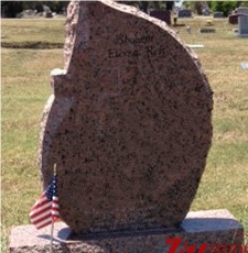 Good Qaultiy Natural and Polished Tear Drop with Cross Tianshan Red Granite Tombstone Design/ Cross Tombstones/ Western Style Tombstones/ Single Monuments/ Upright Monuments