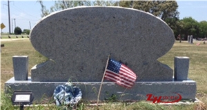 Good Quality Angel with Double Polished Sesame White/ G603 Granite Engraved Headstones/ Tombstone Design/ Western Style Tombstones/ Heart Tombstones/ Angel Monuments