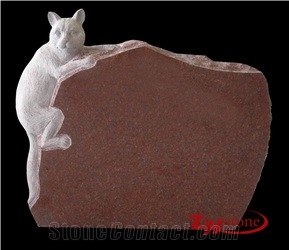 Good Quality Heart Shaped with Angel and Rose Carving Sesame White/ G603 Granite Angel Monuments/ Upright Monuments/ Headstones/ Gravestone/ Custom Monuments