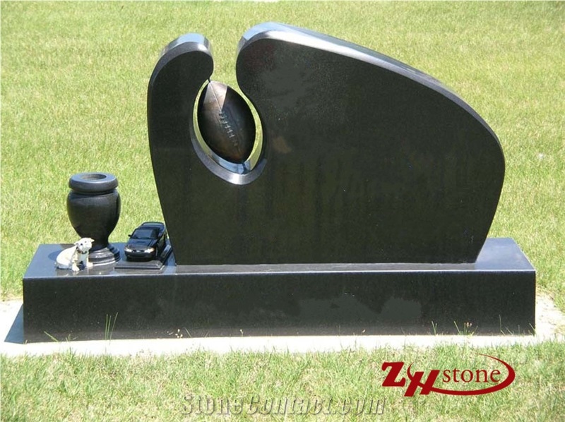 Good Quality Sesame Black/ G654 Granite Boulder Gravestone/ Single Monuments/ Cemetery Tombstones/ Custom Monuments/ Gravestone