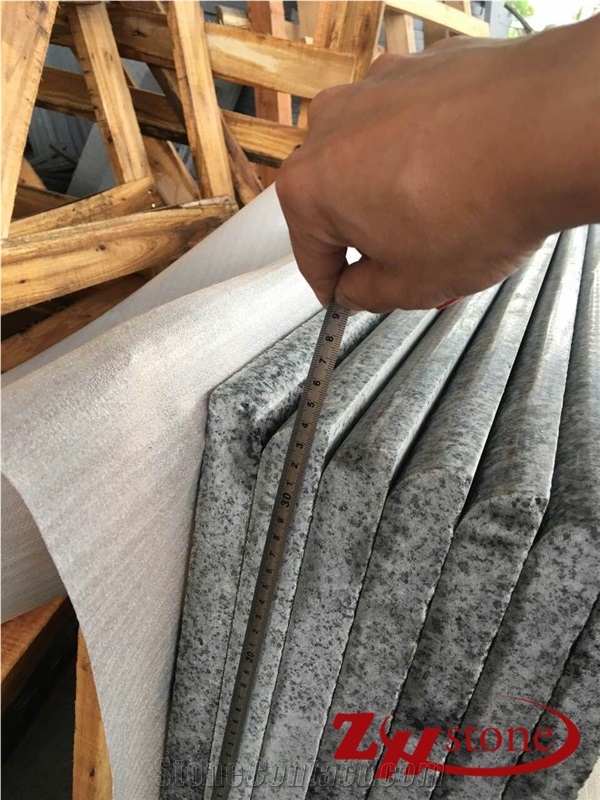 Own Factory Georigia Grey/ G641 Polished 470x34x3cm Half Bull Nose Edging Stair/ Steps/ Stair Riser/ Deck Stair/ Stair Treads/ Stair Threshold