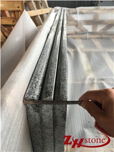Own Factory Georigia Grey/ G641 Polished 470x34x3cm Half Bull Nose Edging Stair/ Steps/ Stair Riser/ Deck Stair/ Stair Treads/ Stair Threshold