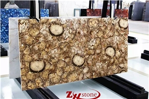 Semiprecious Stone Slabs,Blute Agate,Brown Agate,Yellow Agate,Red Agate