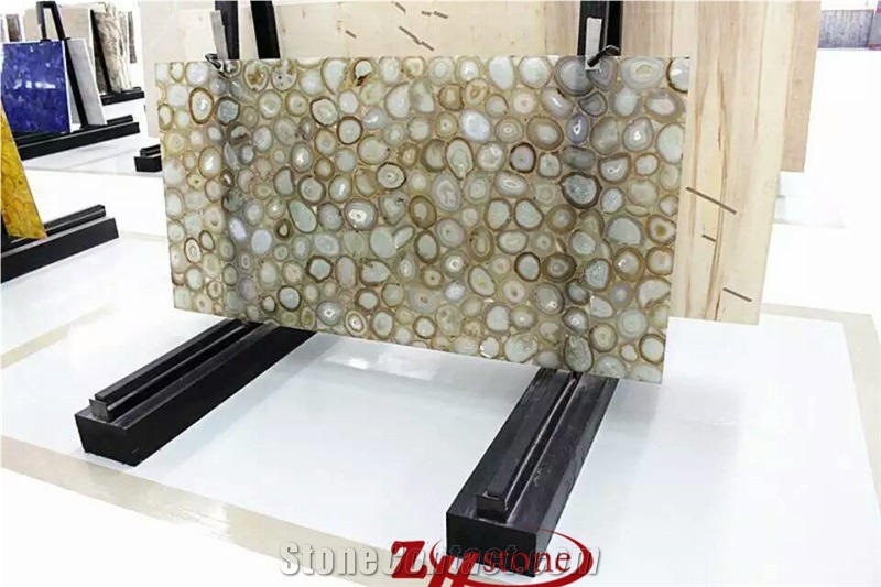 Translucent White Agate Semiprecious Stone ,Yellow Agate ,Black Agate,Blute Agate
