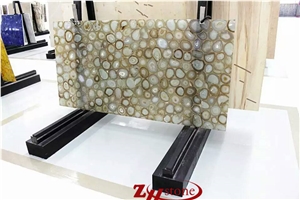 Translucent White Agate Semiprecious Stone ,Yellow Agate ,Black Agate,Blute Agate