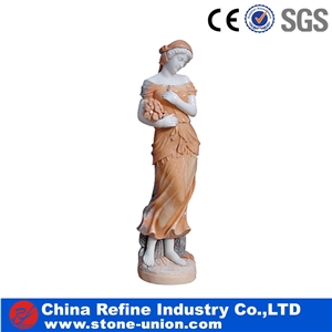Beige Stone Statue,Beige Marble Sculpture Statue,Handcrafts,Carving Stone,Carving Statue,Garden Sculptures,Religious Statues