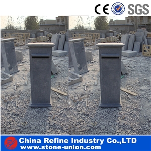 Blue Limestone Lanterns, Stone Mailbox, Blue Stone Garden Lanterns,Limestone Garden Lantern Sculptures Blue Limestone Lanterns, Stone Mailbox, Blue Stone Garden Lanterns,Limestone Garden Lantern Sculptures