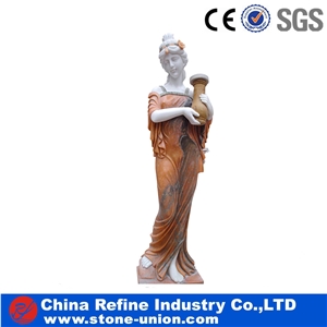 Brown Marble Sculpture/Statue, Multicolor Marble Statues,New Carving Stone Marble Statues for Sale