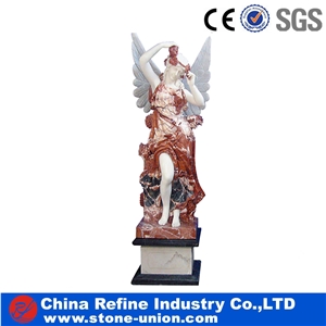 Brown Marble Sculpture/Statue, Multicolor Marble Statues,New Carving Stone Marble Statues for Sale