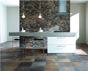 Cheap Rusty Slate Flooring Tile On Sale