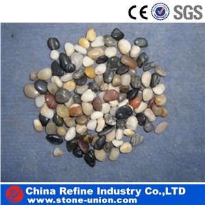 Coloured White Pebble And Dark Pebbles Saless Lowest