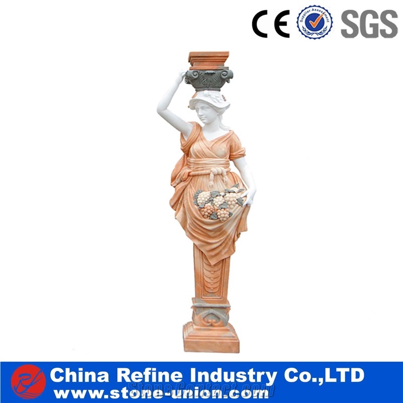 Landscaping Beige Stone Statue,Marble Sculpture Statue,Handcrafts,Carving Stone,Carving Statue,Garden Sculptures,Religious Statues