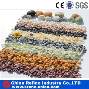 Mix Coulour Gravel Stone And Pebblestone For Garding