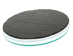 Nature Slate Stone Salad Plate