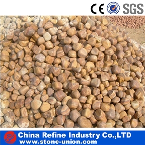 Sandstone Factory Wholesale Rainbow Pebble Stone