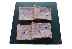 Square Shape Hubei Black Slate Bread Board