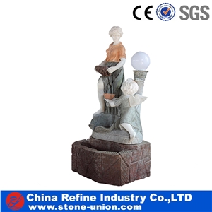 Western Decoration Style Figure Statue Marble Sculpture,Western Style Human Handcarved Sculptures