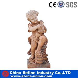White Garden Marble Sculpture/Statue, Natural Marble Statues Low Price