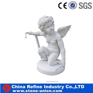 White Marble Figure Statues, Handcarved Sculptures, Western Style Marble Human Sculptures & Statues