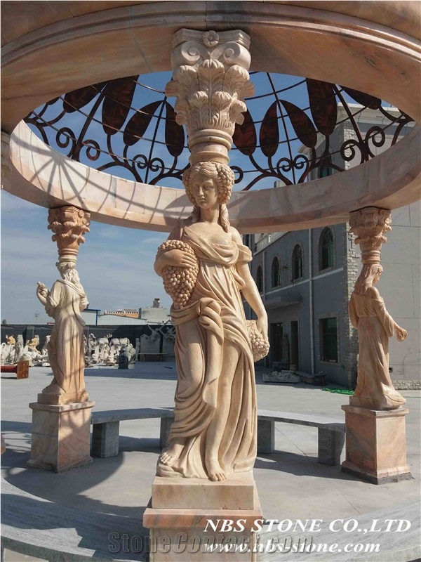 Human Sculptures Garden Gazebo,Garden Sculptures
