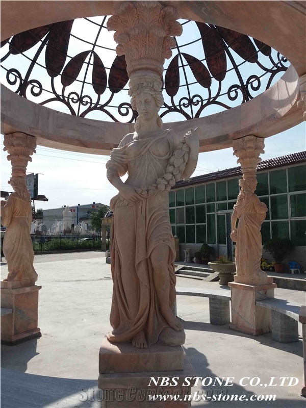 Human Sculptures Garden Gazebo,Garden Sculptures