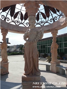 Human Sculptures Garden Gazebo,Garden Sculptures